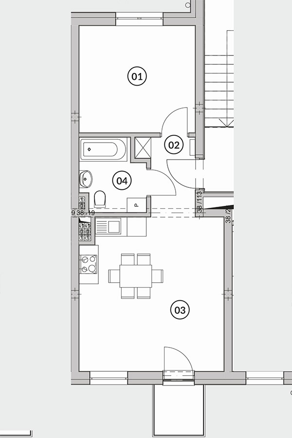 Mieszkanie B5/M1/4