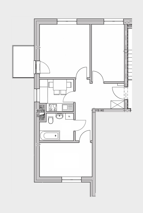 Mieszkanie 2-pokojowe
